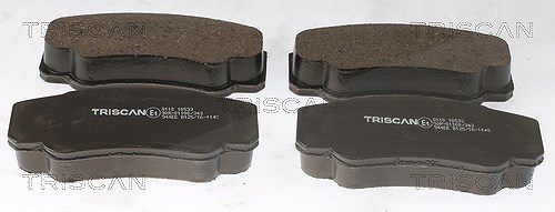 Triscan Bremsbelagsatz, Scheibenbremse [Hersteller-Nr. 811010533] für Fiat, Citroën, Peugeot