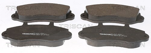 Triscan Bremsbelagsatz, Scheibenbremse [Hersteller-Nr. 811010526] für Vauxhall, Opel, Renault