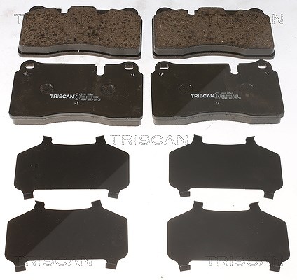 Triscan Bremsbelagsatz, Scheibenbremse [Hersteller-Nr. 811010561] für VW