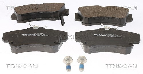 Triscan Bremsbelagsatz, Scheibenbremse [Hersteller-Nr. 811010522] für Chrysler, Dodge