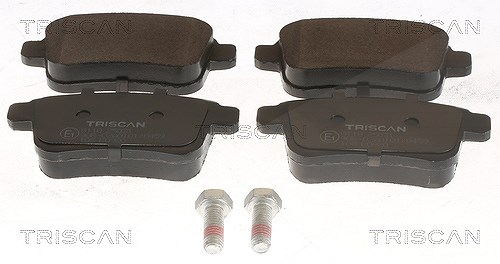 Triscan Bremsbelagsatz, Scheibenbremse [Hersteller-Nr. 811025031] für Renault, Mercedes-Benz
