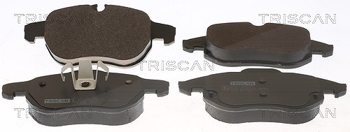 Triscan Bremsbelagsatz, Scheibenbremse [Hersteller-Nr. 811024020] für Opel, Chevrolet, Vauxhall, Saab, Fiat