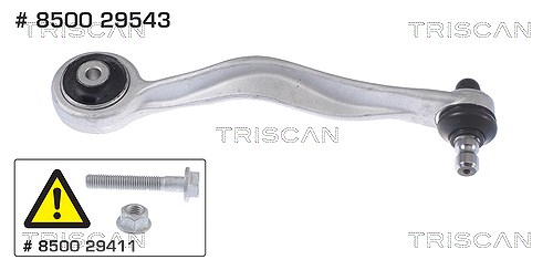Triscan Lenker, Radaufhängung [Hersteller-Nr. 850029543] für VW, Audi, Skoda