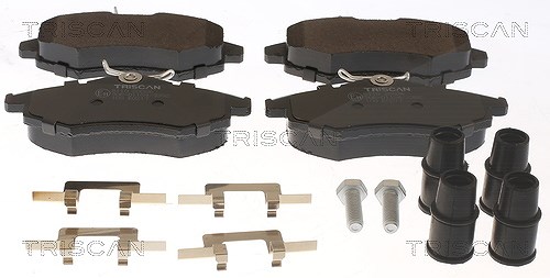 Triscan Bremsbelagsatz, Scheibenbremse [Hersteller-Nr. 811028026] für Citroën