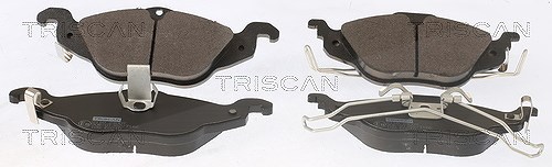 Triscan Bremsbelagsatz, Scheibenbremse [Hersteller-Nr. 811024007] für Chevrolet, Vauxhall, Opel