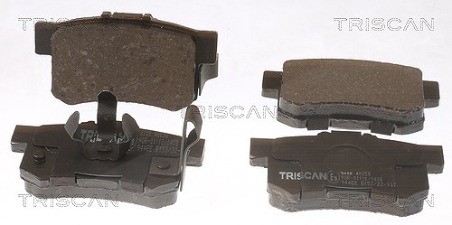 Triscan Bremsbelagsatz Hinterachse [Hersteller-Nr. 811040058] für Honda