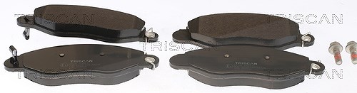Triscan Bremsbelagsatz, Scheibenbremse [Hersteller-Nr. 811016011] für Ford