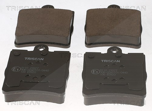 Triscan Bremsbelagsatz, Scheibenbremse [Hersteller-Nr. 811023027] für Mercedes-Benz
