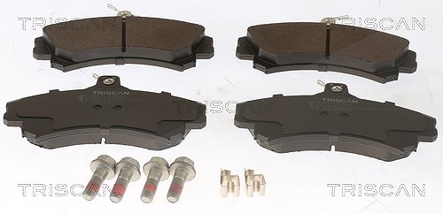 Triscan Bremsbelagsatz, Scheibenbremse [Hersteller-Nr. 811023047] für Mitsubishi, Volvo, Smart