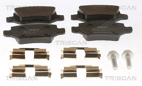 Triscan Bremsbeläge hinten (Satz) [Hersteller-Nr. 811023045] für Mercedes-Benz