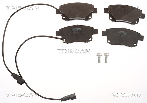 Triscan Bremsbelagsatz Hinterachse [Hersteller-Nr. 811016018] für Ford