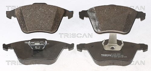 Triscan Bremsbelagsatz, Scheibenbremse [Hersteller-Nr. 811010549] für Volvo, Mazda, Cadillac, Saab, Ford