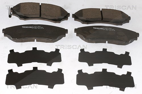 Triscan Bremsbelagsatz, Scheibenbremse [Hersteller-Nr. 811010568] für Mazda, Ford