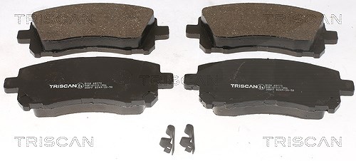 Triscan Bremsbelagsatz, Scheibenbremse [Hersteller-Nr. 811068173] für Subaru