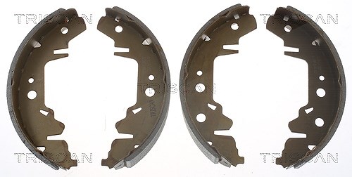 Triscan Bremsbackensatz Trommelbremse [Hersteller-Nr. 810010593] für Plymouth, Chrysler, Kia, Dodge
