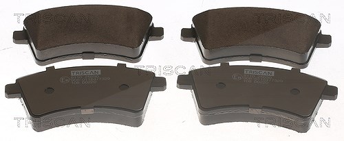 Triscan Bremsbelagsatz, Scheibenbremse [Hersteller-Nr. 811025030] für Renault