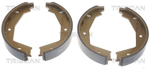 Triscan Bremsbackensatz, Feststellbremse [Hersteller-Nr. 810010629] für Peugeot, Citroën, Lancia