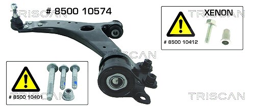 Triscan Lenker, Radaufhängung [Hersteller-Nr. 850010574] für Volvo, Ford