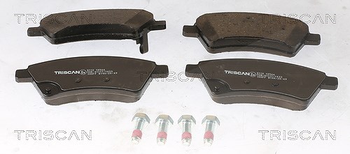 Triscan Bremsbelagsatz, Scheibenbremse [Hersteller-Nr. 811010566] für Suzuki, Fiat
