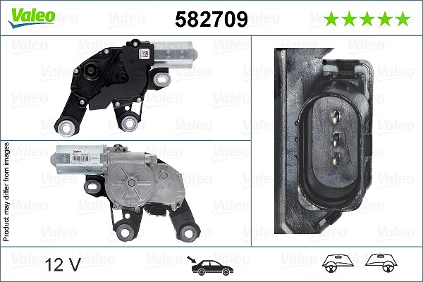 Valeo Wischermotor [Hersteller-Nr. 582709] für Porsche