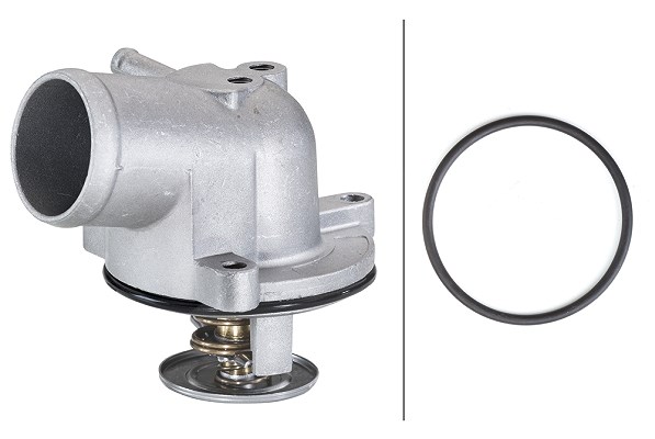 Hella Thermostat, Kühlmittel [Hersteller-Nr. 8MT354778-321] für VW, Mercedes-Benz
