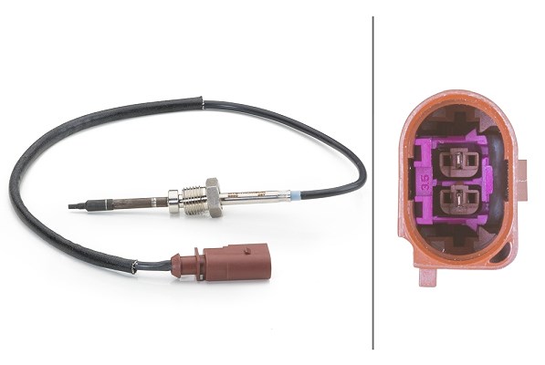 Hella Sensor, Abgastemperatur [Hersteller-Nr. 6PT014494-111] für Audi