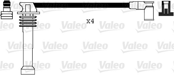 Valeo Zündleitungssatz [Hersteller-Nr. 346104] für Mazda, Ford