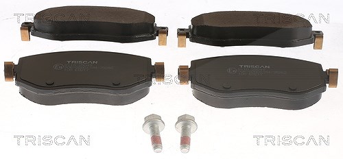 Triscan Bremsbelagsatz, Scheibenbremse [Hersteller-Nr. 811025049] für Renault