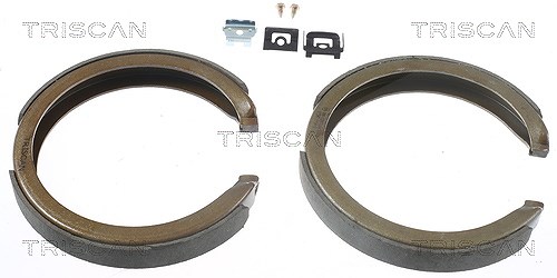 Triscan Bremsbackensatz, Feststellbremse [Hersteller-Nr. 810010040] für Ssangyong, Chevrolet, Vauxhall, Mazda