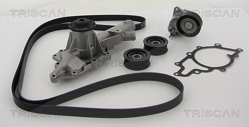 Triscan Wasserpumpe + Keilrippenriemensatz [Hersteller-Nr. 8642230505] für Mercedes-Benz