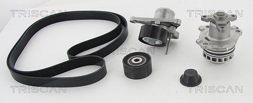 Triscan Wasserpumpe + Keilrippenriemensatz [Hersteller-Nr. 8642100506] für Opel, Nissan, Vauxhall, Renault
