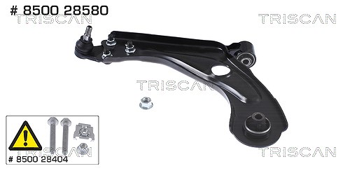 Triscan Lenker, Radaufhängung [Hersteller-Nr. 850028580] für Peugeot, Citroën, Opel, Vauxhall
