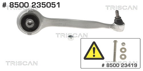 Triscan Lenker, Radaufhängung [Hersteller-Nr. 8500235051] für Mercedes-Benz