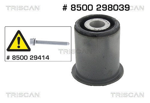Triscan Lagerung, Achskörper [Hersteller-Nr. 8500298039] für VW