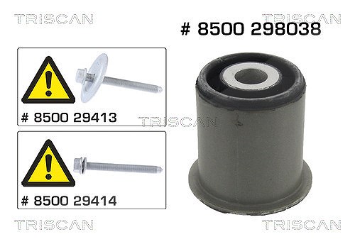 Triscan Lagerung, Achskörper [Hersteller-Nr. 8500298038] für VW