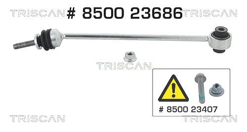 Triscan Stange/Strebe, Stabilisator [Hersteller-Nr. 850023686] für Mercedes-Benz