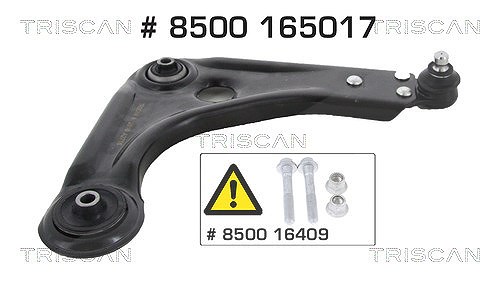 Triscan Lenker, Radaufhängung [Hersteller-Nr. 8500165017] für Ford