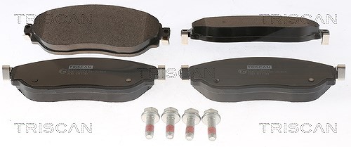 Triscan Bremsbeläge vorne (Satz) [Hersteller-Nr. 811010604] für Fiat, Nissan, Opel, Renault, Vauxhall