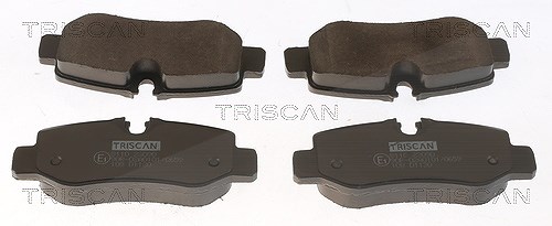 Triscan Bremsbeläge hinten (Satz) [Hersteller-Nr. 811023090] für Mercedes-Benz