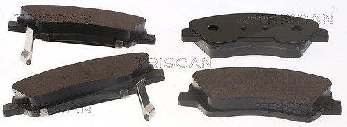 Triscan Bremsbelagsatz, Scheibenbremse [Hersteller-Nr. 811043051] für Kia, Hyundai