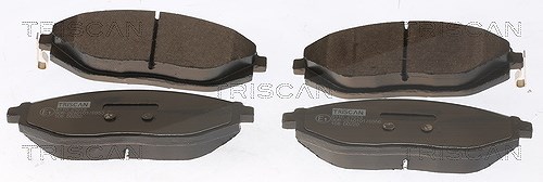Triscan Bremsbeläge vorne (Satz) [Hersteller-Nr. 811021013] für Chevrolet