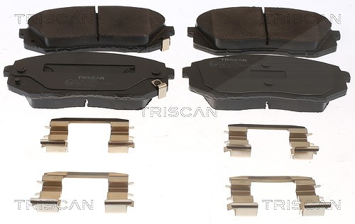 Triscan Bremsbeläge vorne (Satz) [Hersteller-Nr. 811043043] für Kia, Hyundai