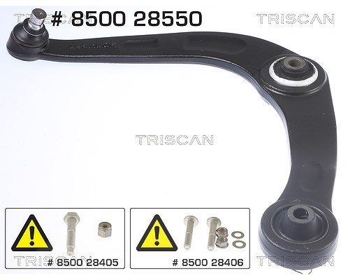 Triscan Lenker, Radaufhängung [Hersteller-Nr. 850028550] für Peugeot