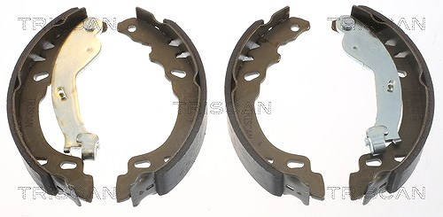 Triscan Bremsbackensatz Trommelbremse Hinterachse [Hersteller-Nr. 810015022] für Fiat, Ford