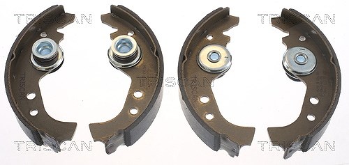 Triscan Bremsbackensatz für Trommelbremse [Hersteller-Nr. 810015383] für Seat, Fso, Lancia, Innocenti, Abarth, Fiat, Autobianchi, Zastava