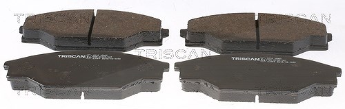 Triscan Bremsbelagsatz, Scheibenbremse [Hersteller-Nr. 811010005] für Toyota, VW