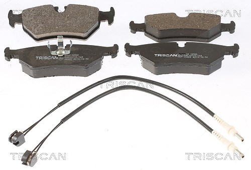 Triscan Bremsbelagsatz, Scheibenbremse [Hersteller-Nr. 811010500] für Citroën, Peugeot, Lancia, Fiat, Jaguar