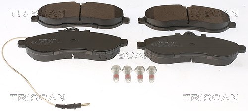 Triscan Bremsbelagsatz, Scheibenbremse [Hersteller-Nr. 811010574] für Peugeot, Toyota, Citroën, Fiat