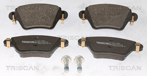 Triscan Bremsbelagsatz, Scheibenbremse [Hersteller-Nr. 811010546] für Jaguar, Nissan, Renault