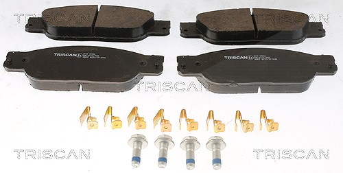 Triscan Bremsbelagsatz, Scheibenbremse [Hersteller-Nr. 811010536] für Lincoln, Jaguar
